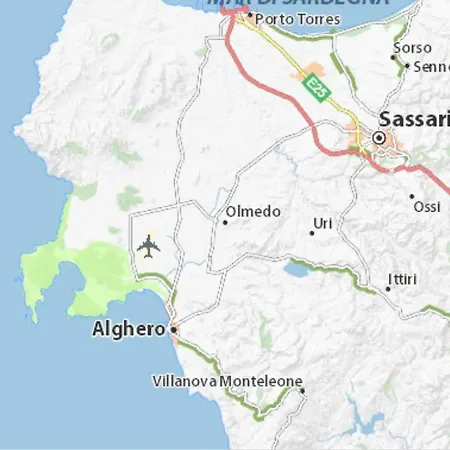 Bla Bla House Alghero-olmedo Appartement *
